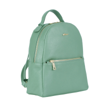RUCSAC ZEVO DAMA VERDE MENTA PIELE NATURALA MEDIU ADELINA