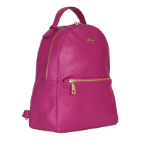 RUCSAC ZEVO DAMA FUCSIA PIELE NATURALA MEDIU ADELINA