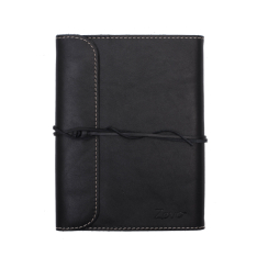 AGENDA PIELE NATURALA NEAGRA MARIME MEDIE ZARIA