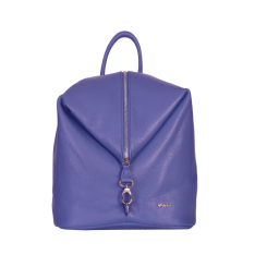 RUCSAC ZEVO DAMA ALBASTRU VIOLET PIELE NATURALA AIDA
