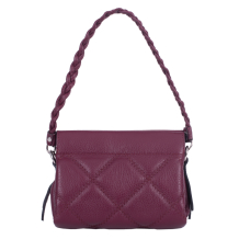 GEANTA ZEVO DAMA BORDO PIELE NATURALA MATLASATA MARIME MICA AMEDEEA