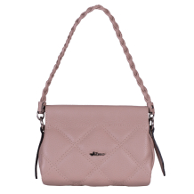 GEANTA ZEVO DAMA ROZ PRAFUIT PIELE NATURALA MATLASATA MARIME MICA AMEDEEA