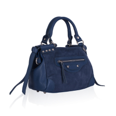  GEANTA ZEVO DAMA BLEUMARIN PIELE NATURALA MARIME MINI AMELIA