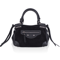  GEANTA ZEVO DAMA NEAGRA PIELE NATURALA MARIME MINI AMELIA