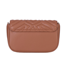  GEANTA ZEVO MINI DAMA CARAMEL PIELE NATURALA PREMIUM MATLASATĂ TEXTURA FINA ANDREEA