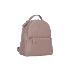 RUCSAC ZEVO DAMA PIELE NATURALA CREM MARIME MINI ANEMONA
