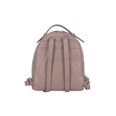 RUCSAC ZEVO DAMA PIELE NATURALA CREM MARIME MINI ANEMONA