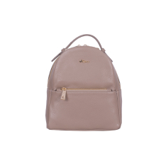 RUCSAC ZEVO DAMA PIELE NATURALA CREM MARIME MINI ANEMONA
