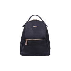 RUCSAC ZEVO DAMA PIELE NATURALA NEGRU MARIME MINI ANEMONA