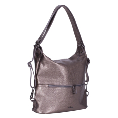 GEANTA ZEVO TIP RUCSAC DAMA BRONZ PIELE NATURALA ANITA
