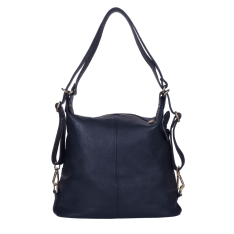 GEANTA ZEVO TIP RUCSAC DAMA BLEUMARIN PIELE NATURALA ANITA