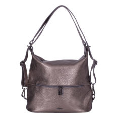 GEANTA ZEVO TIP RUCSAC DAMA BRONZ PIELE NATURALA ANITA