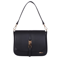  GEANTA ZEVO DAMA NEAGRA PIELE NATURALA TIP POSTAS ARINA