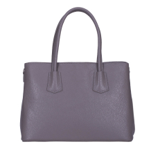 GEANTA ZEVO DAMA OFFICE GREJ PIELE NATURALA TEXTURATA AYANA