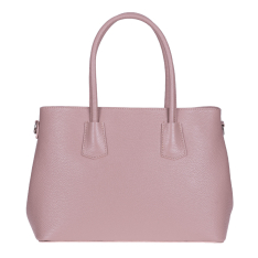 GEANTA ZEVO DAMA OFFICE ROZ PIELE NATURALA TEXTURATA AYANA