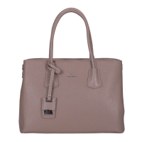 GEANTA ZEVO DAMA OFFICE CREM PIELE NATURALA TEXTURATA AYANA