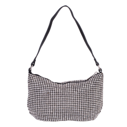CLUTCH ZEVO DAMA OCAZIE ARGINTIU DESCHIS BEATRICE