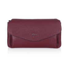 GEANTA ZEVO DAMA ROSU VISINIU PIELE NATURALA DIMENSIUNE MARE BIANCA