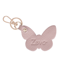  ACCESORIU ZEVO CHARM FLUTURE GEANTA PIELE NATURALA ROZ PRAFUIT