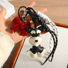  ACCESORIU ZEVO CHARM GEANTA CATELUS ALB