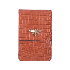  GEANTA ZEVO DAMA MINI CARAMIZIE PIELE NATURALA LACUITA PRINT CROCODIL KARINA