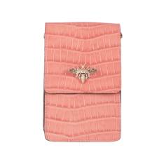  GEANTA ZEVO DAMA MINI ORANJ PIELE NATURALA LACUITA PRINT CROCODIL KARINA
