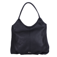 GEANTA ZEVO DAMA NEAGRA PIELE NATURALA SHOPPER CAROLINA