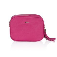  GEANTA ZEVO DAMA MINI FUCSIA PIELE NATURALA CUREA TEXTIL ANALESIA