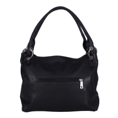  GEANTA ZEVO DAMA NEAGRA OFFICE PIELE NATURALA MARIME MEDIE CATINCA