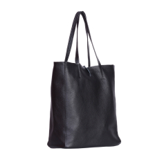 GEANTA ZEVO SHOPPING DAMA NEAGRA PIELE NATURALA CECILIA