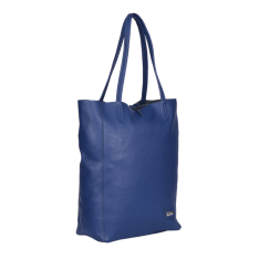 GEANTA ZEVO SHOPPING DAMA BLUE JEANS PIELE NATURALA CECILIA