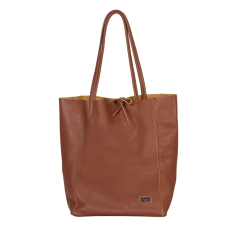 GEANTA ZEVO SHOPPING DAMA CONIAC PIELE NATURALA CECILIA