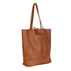 GEANTA ZEVO SHOPPING DAMA CONIAC PIELE NATURALA CECILIA