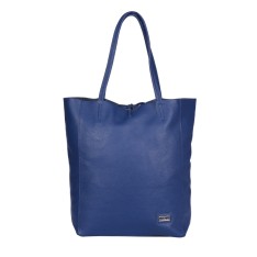 GEANTA ZEVO SHOPPING DAMA BLUE JEANS PIELE NATURALA CECILIA