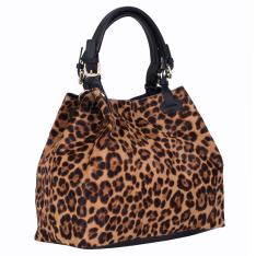  GEANTA ZEVO DAMA PRINT LEOPARD PIELE NATURALA SI BLANA NATURALA CLEOPATRA