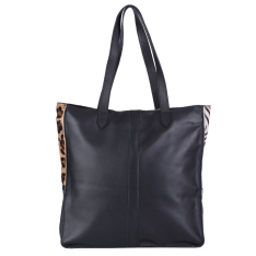 GEANTA ZEVO DAMA ANIMAL PRINT PIELE NATURALA TIP SHOPPER VARIANTA UNU COSMINA