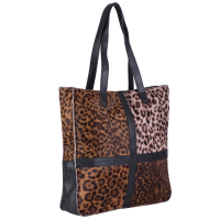 GEANTA ZEVO DAMA ANIMAL PRINT PIELE NATURALA TIP SHOPPER VARIANTA DOI COSMINA 2