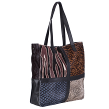 GEANTA ZEVO DAMA ANIMAL PRINT PIELE NATURALA TIP SHOPPER VARIANTA TREI COSMINA 3