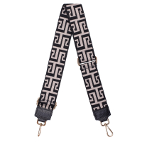 ACCESORIU GEANTA CUREA UMAR MATERIAL TEXTIL PIELE NATURALA NEAGRA 03