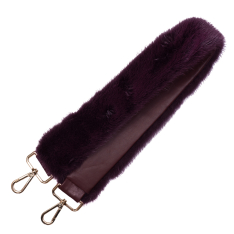 ACCESORIU GEANTA CUREA UMAR MAGENTA BLANA VIZON SI PIELE NATURALA