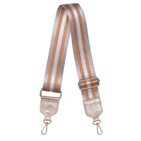 ACCESORIU GEANTA CUREA UMAR MATERIAL TEXTIL PIELE NATURALA AURIE GLITTER