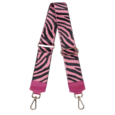 ACCESORIU GEANTA CUREA UMAR MATERIAL TEXTIL PIELE NATURALA FUCSIA 