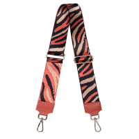 ACCESORIU GEANTA CUREA UMAR MATERIAL TEXTIL PIELE NATURALA ORANJ