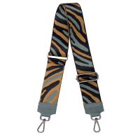 ACCESORIU GEANTA CUREA UMAR MATERIAL TEXTIL ACCESORII ARGINTII PIELE NATURALA VERDE MENTA