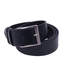 CUREA NEAGRA BARBATI DIN PIELE NATURALA PENTRU COSTUM 009