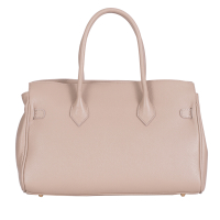 GEANTA ZEVO DAMA CREM PIELE NATURALA TIP OFFICE DAIANA