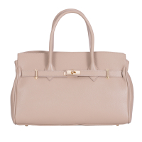 GEANTA ZEVO DAMA CREM PIELE NATURALA TIP OFFICE DAIANA