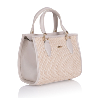 GEANTA ZEVO DAMA NUDE PIELE NATURALA SI RAFIE TIP POSTAS DALIDA