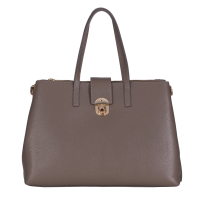  GEANTA ZEVO DAMA OFFICE TAUPE PIELE NATURALA DARINA