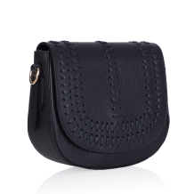 GEANTA ZEVO DAMA NEAGRA PIELE NATURALA MARIME MARE DETALIU CUSATURA DIANDRA